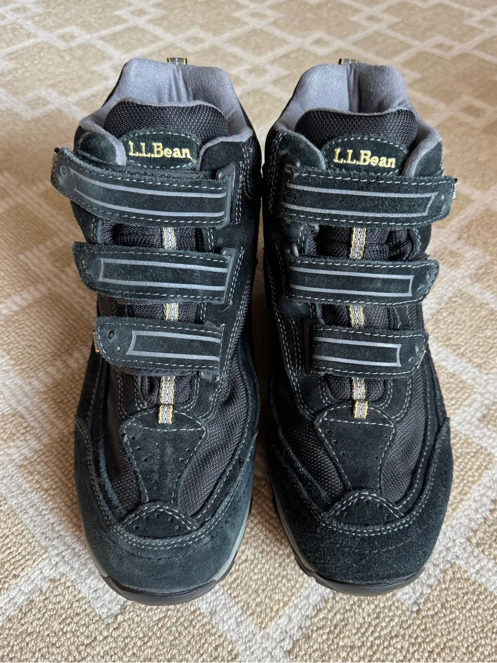 L.L.Bean TEK2.5 Waterproof Hiking Boots Black Size 9.5 Wide